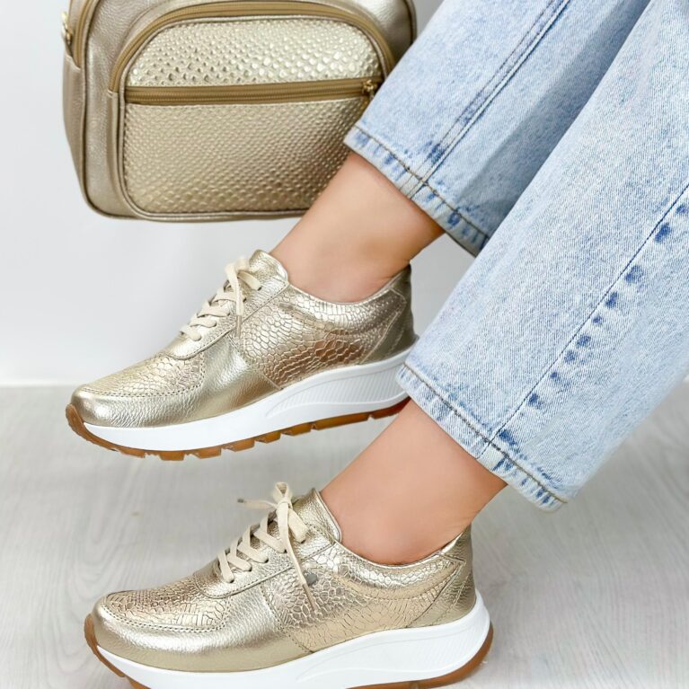 Tenis Dorado Gecco (678)