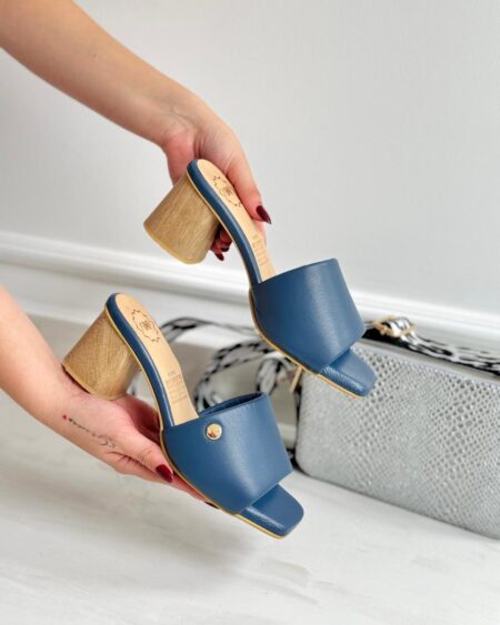 Tacón Madera Azul (AC-203)