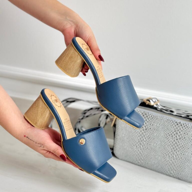 Tacón Madera Azul (AC-203)