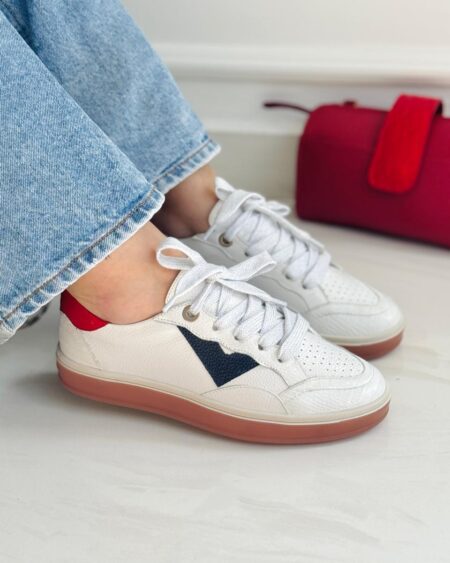 Tenis Blanco x Azul (T2016)