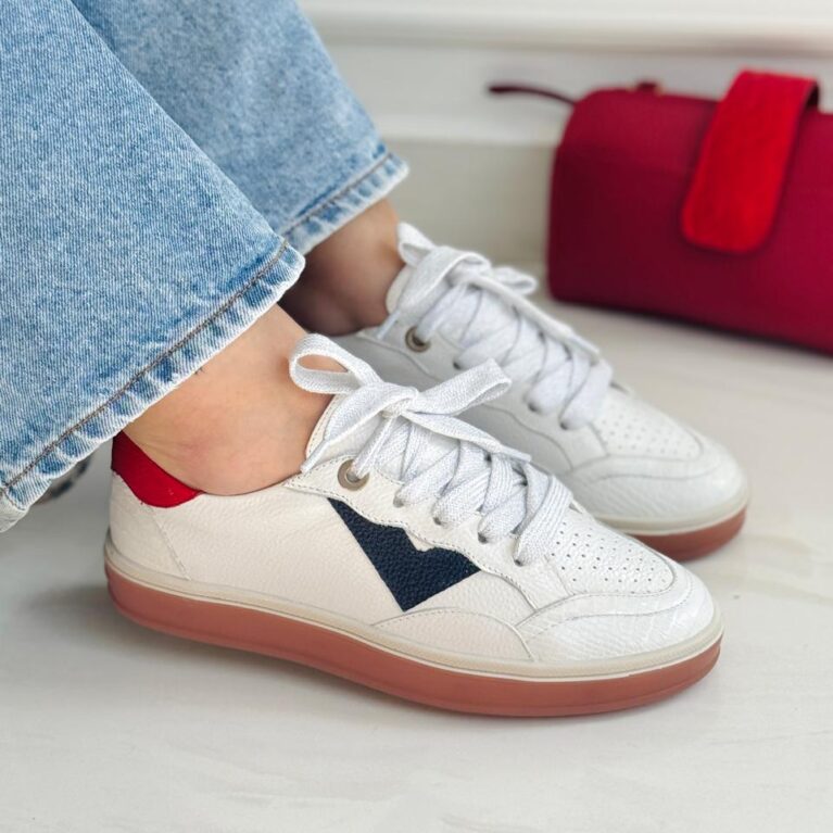 Tenis Blanco x Azul (T2016)