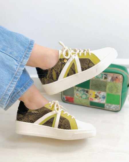 Tenis Combinado Talco x Folia Verde (2001)
