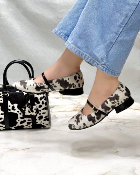 Baleta Negro Print (A04)