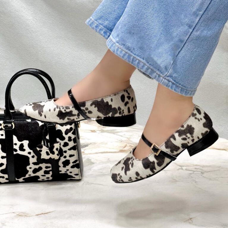 Baleta Negro Print (A04)