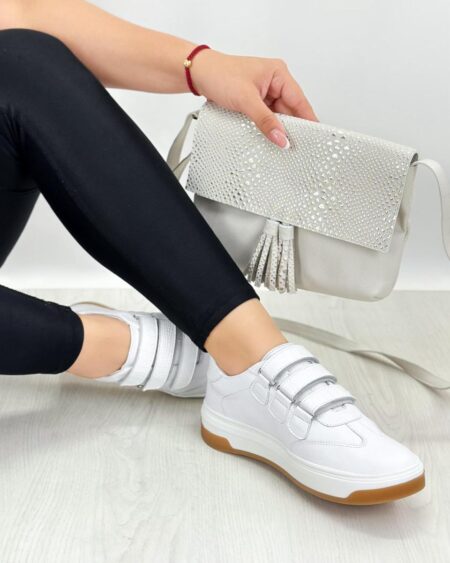 Tenis Velcro Blanco (2015)