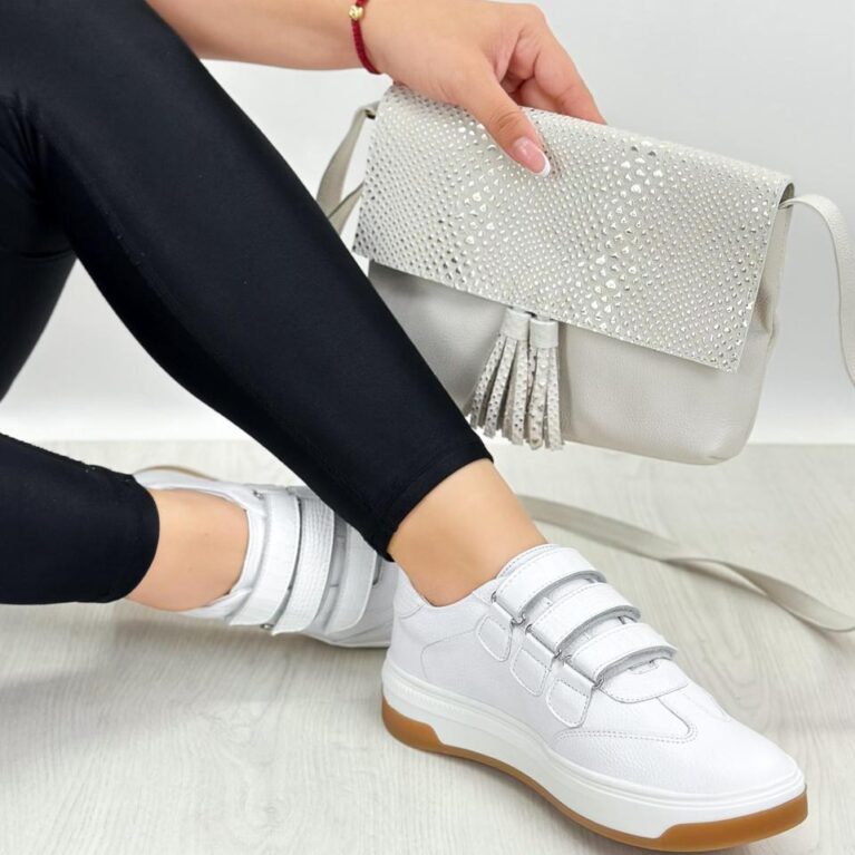 Tenis Velcro Blanco (2015)