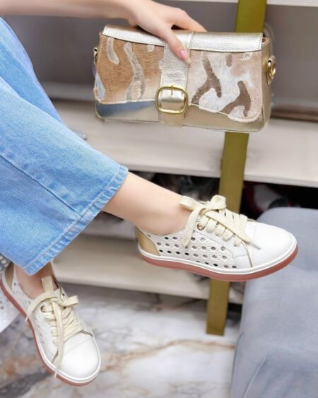 Tenis Talco x Dorado (T5124)