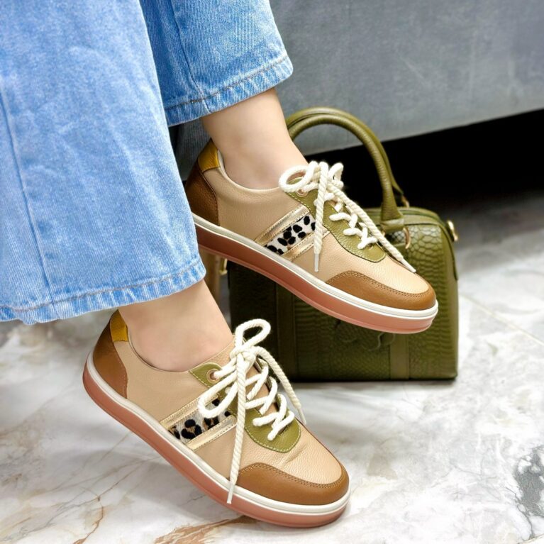 Tenis Capuchino x Verde (T-005)