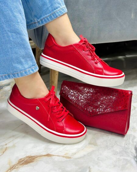 Tenis Rojo Vans (708)