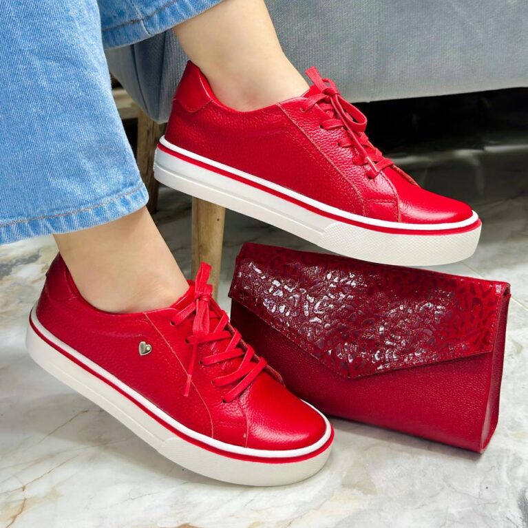 Tenis Rojo Vans (708)