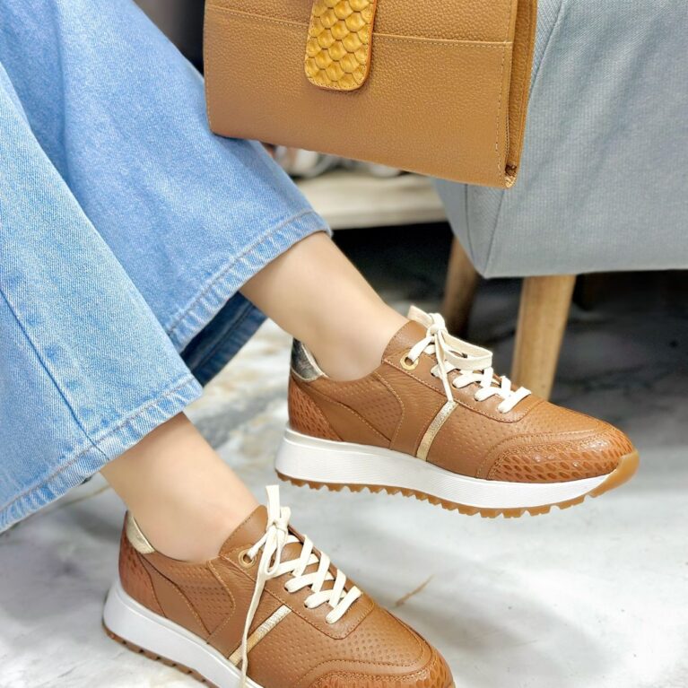 Tenis Miel x Dorado (T-2104)