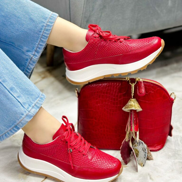 Tenis Rojo Dino Sharith (DP08)