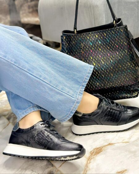 Tenis Negro x Plata (T2011)