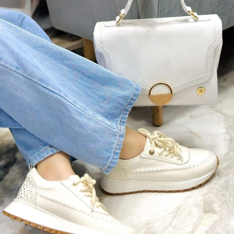 Tenis Crema x Folia (T112)