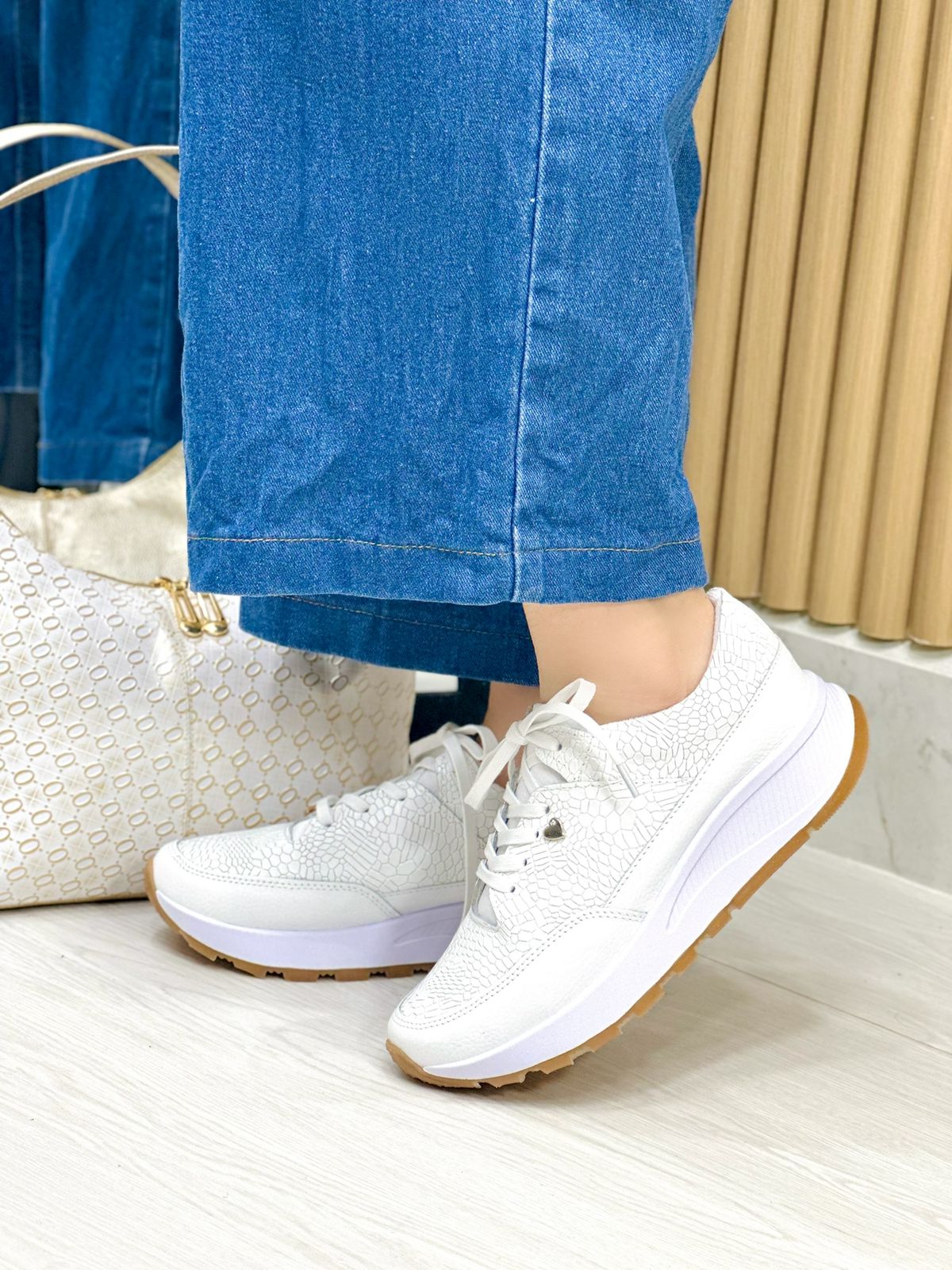 Tenis Blanco Baltimore Suela Sharit (669)