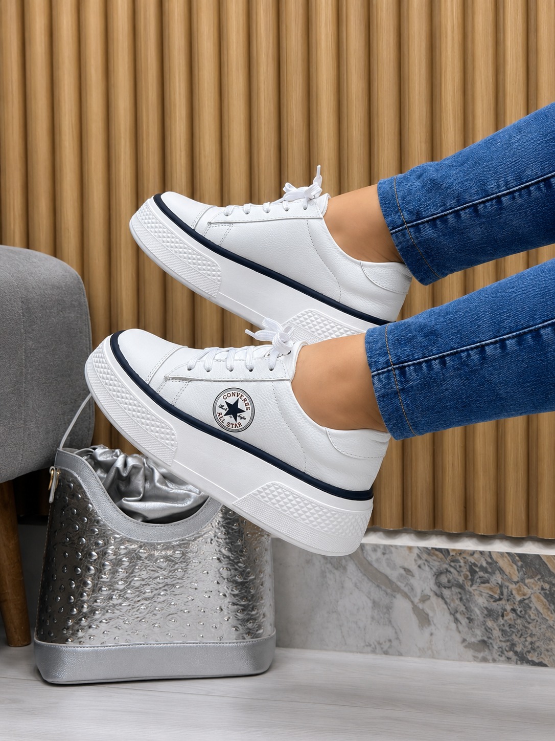 Tenis C Blanco (696)