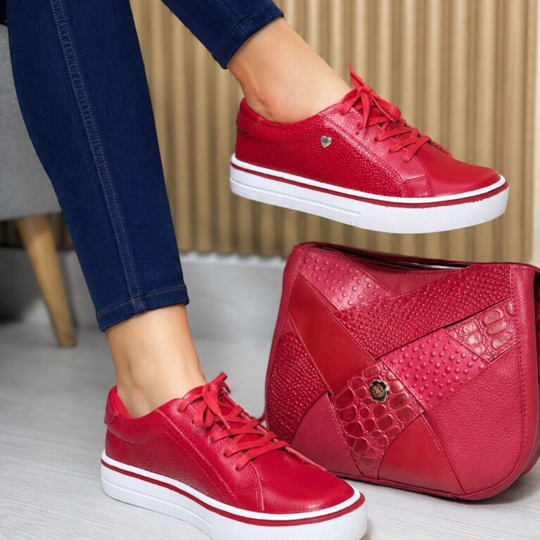 Tenis Rojo Vans (708)