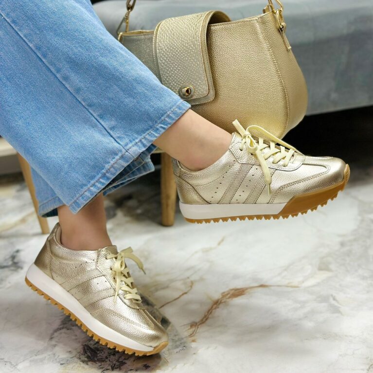 Tenis Dorado Kley (718)