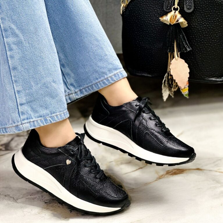 Tenis Negro Suela Sharith (690)