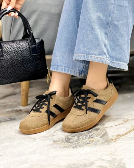 Tenis Camel x Negro Suela Aloo (718)