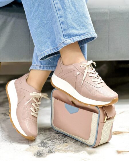 Tenis Taupe Suela Sharith (690)