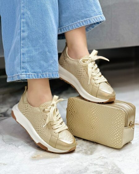 Tenis Dorado Lumy (T2107)