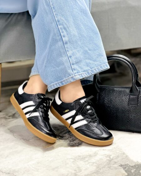 Tenis Ruby Negro x Blanco Sam (699)