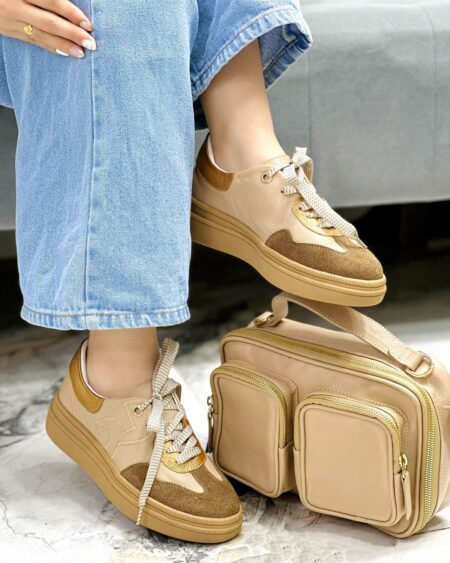 Tenis Capuchino x Carnaza (T2112)