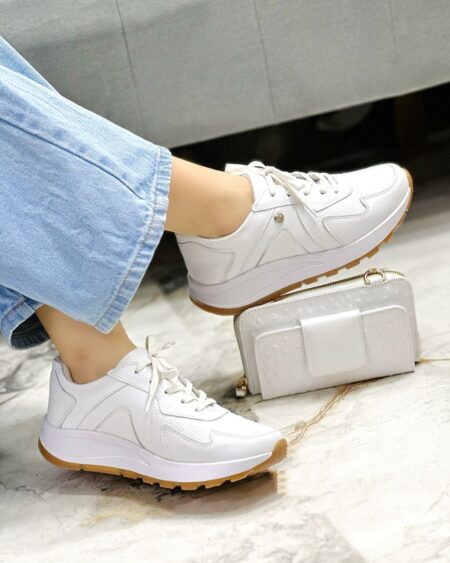 Tenis Blanco Suela Sharith (690)