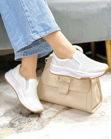 Tenis sin cordones Blanco Baltimore (DP20)