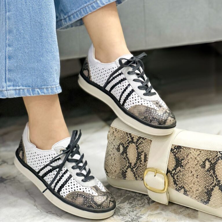 Tenis Blanco x Folia (T-2071)