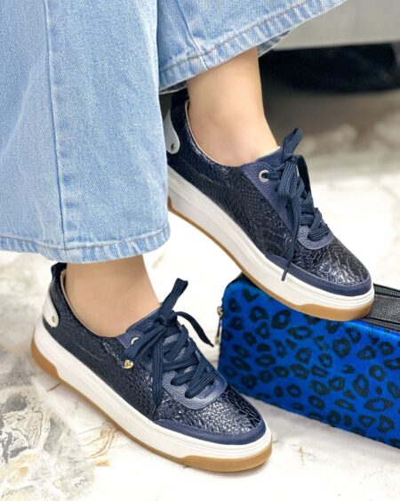 Tenis Azul x Talco (T-66)