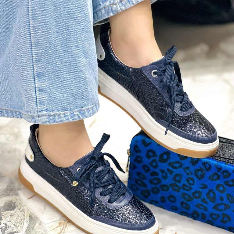 Tenis Azul x Talco (T-66)