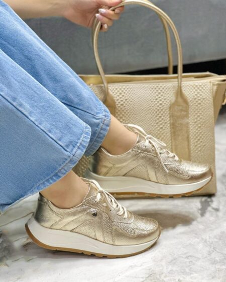 Tenis Dorado Suela Sharith (690)