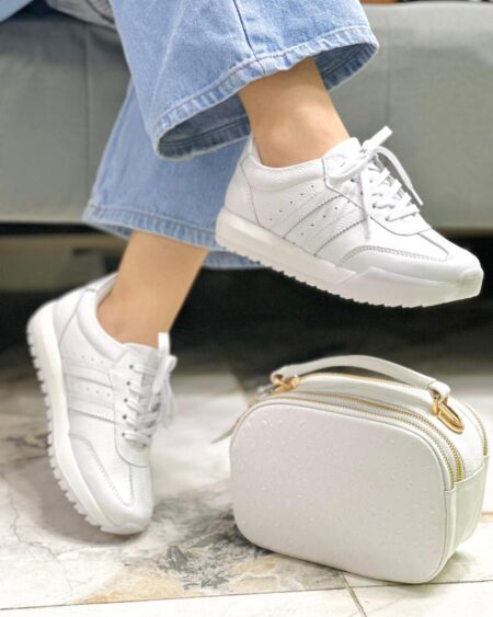 Tenis Blanco suela Kley (718)