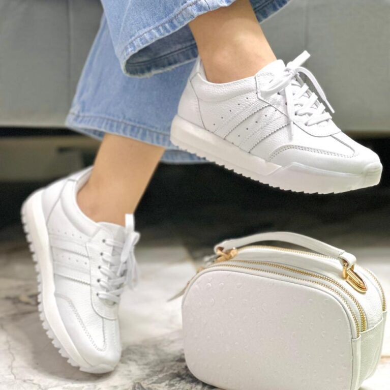 Tenis Blanco suela Kley (718)