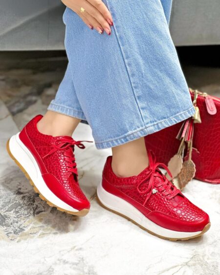 Tenis Rojo Talipe (669)