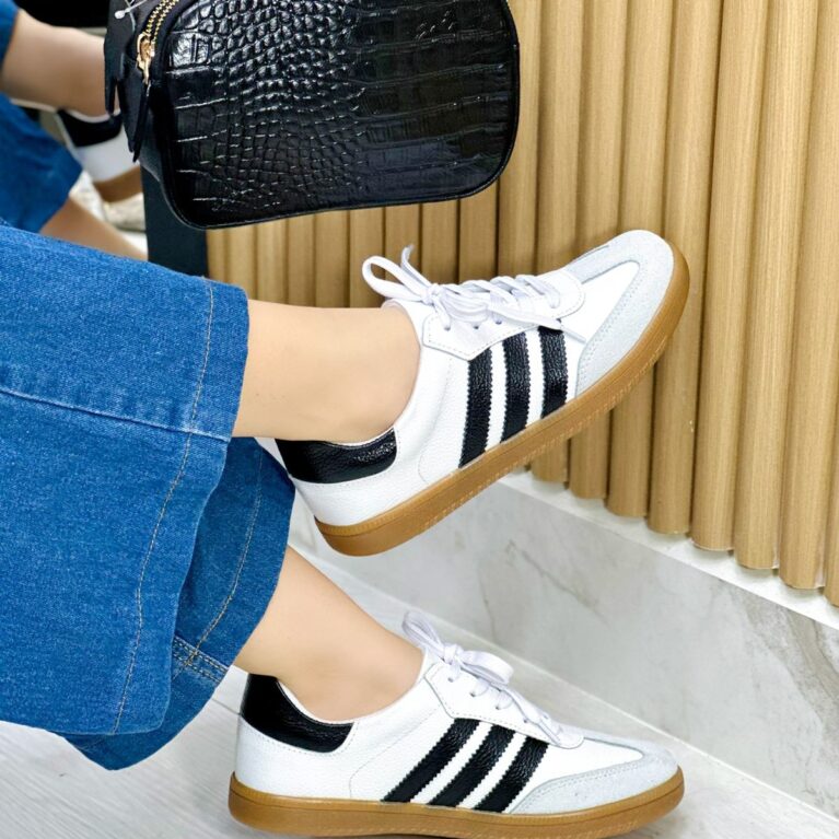 Tenis Sam Blanco x Negro (699)