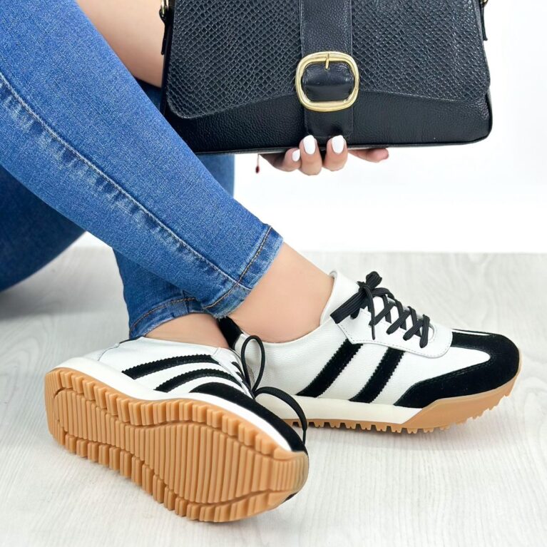 Tenis Talco Carnaza Negro suela Kley (718)