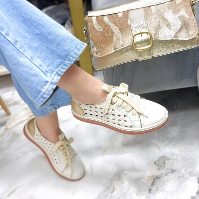 Tenis Talco x Dorado (T5124)