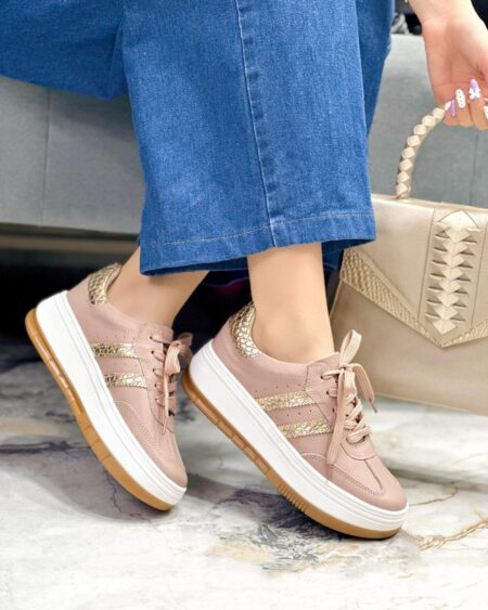 Tenis Taupe x Dorado (699 saona)