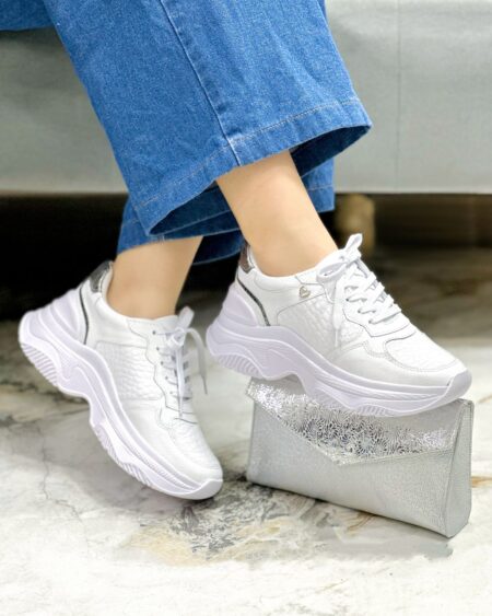 Tenis Blanco x Caño Fusil (709 evoltys)