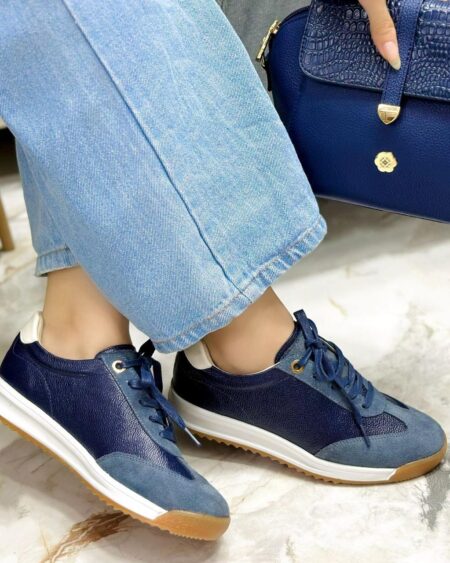 Tenis Azul x Carnaza (T2105)