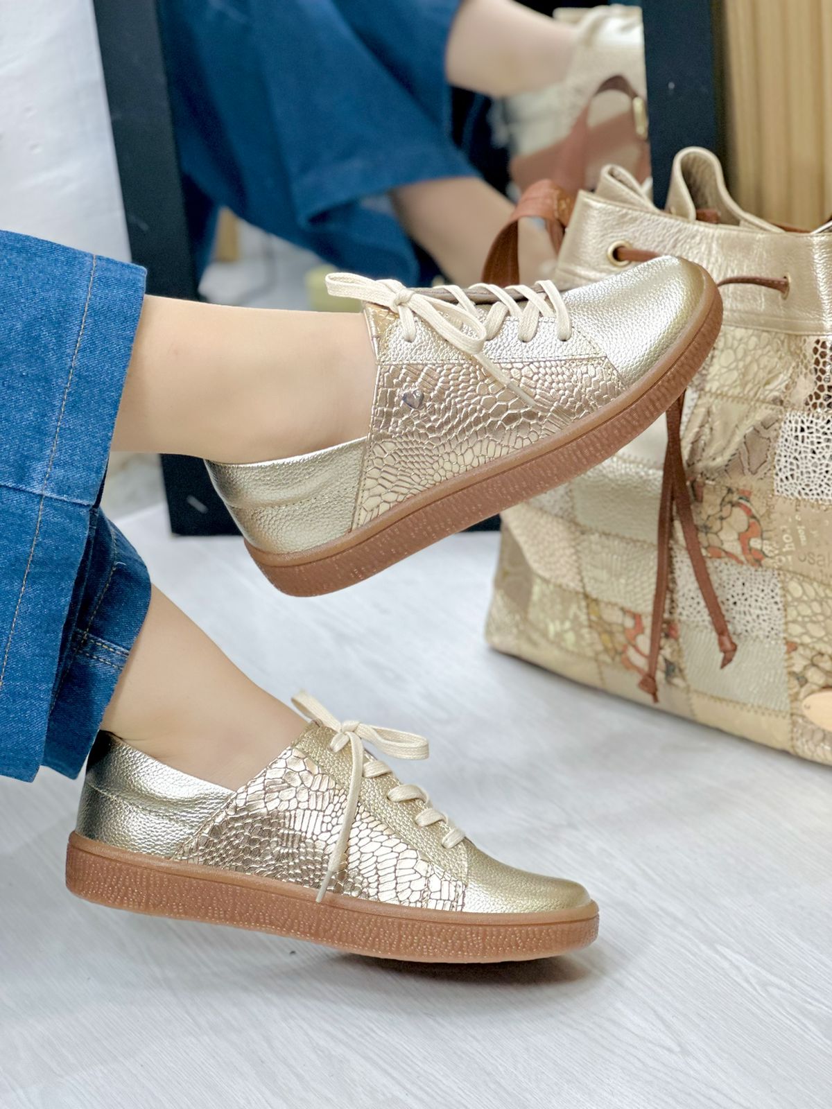 Tenis Dorado Baltimore (665)