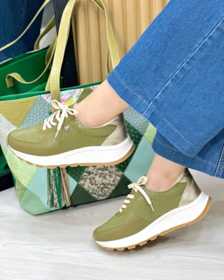 Tenis Verde x Dorado Baltimore (678)