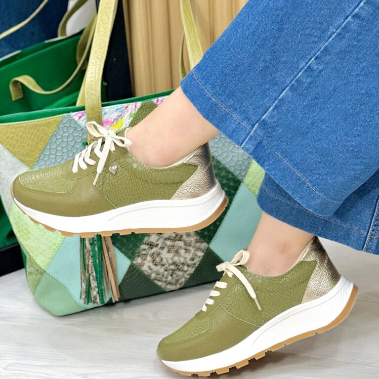 Tenis Verde x Dorado Baltimore (678)