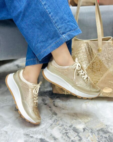 Tenis Dorado Baltimore Suela Sharit (669)