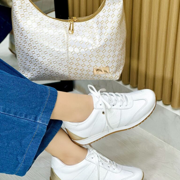 Tenis Blanco x Oro (723 Zuri)