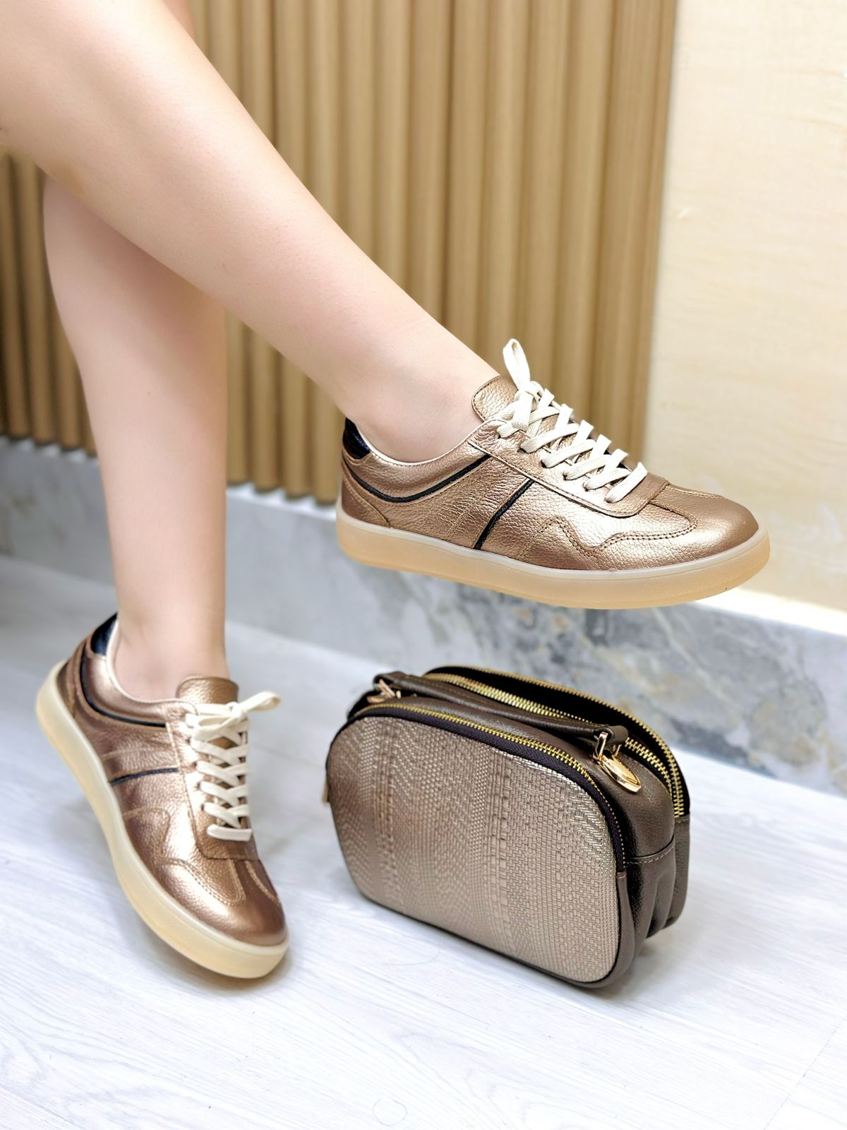Tenis Luna x Negro (C8057)