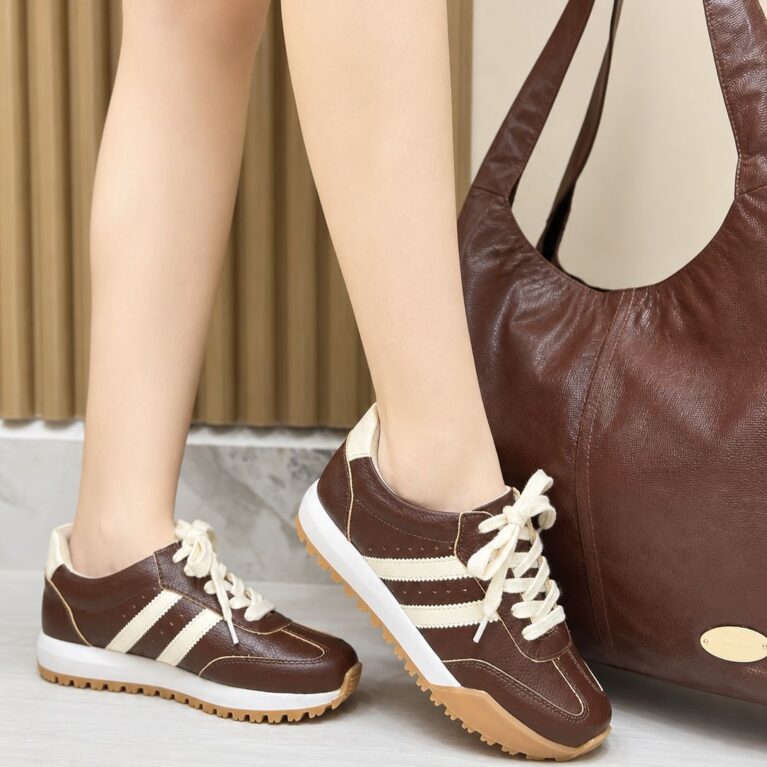 Tenis Avellana x Talco suela Kley (718)
